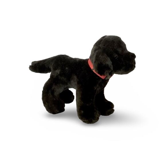 DOUGLAS Plush Toy Black Lab Puppy - Picture 1 of 6